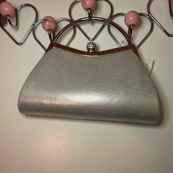 NWT Crystal Sparkle Party Clutch Purse - Picture 2 of 3